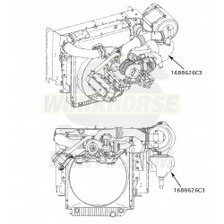 1688626C3  -  Elbow - Air Cleaner Inlet (4.5L Diesel)